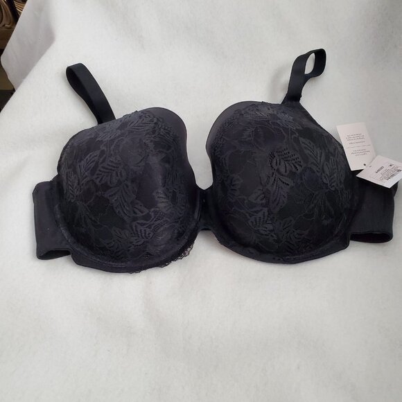 Auden Bras 44DD Set of 2 Black Lightly Lined Balconette Coverage Underwire - Picture 4 of 7